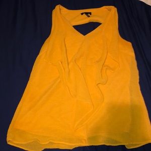 Mustard yellow blouse